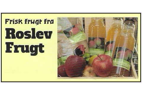 Friske æbler og æblemost fra Roslev Frugt